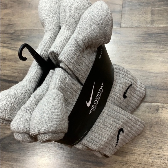 NIKE 6 pairs socks set EVERYDAY CUSHIONED CREW SOCKS Men’s - Picture 12 of 16
